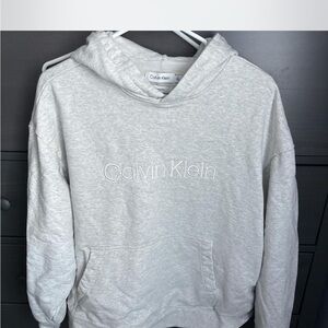 Calvin Klein Heather Gray Women's Hoodie